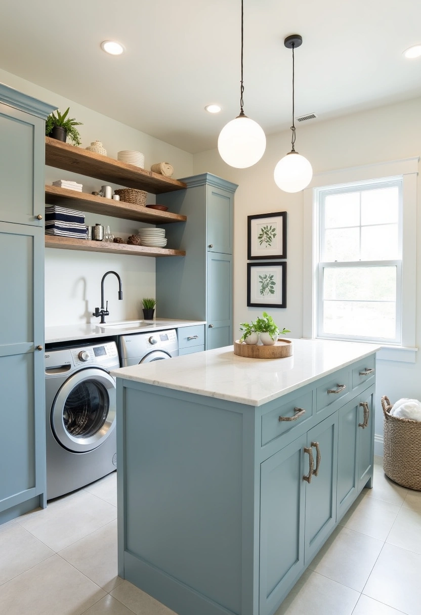 Transitional Laundry Room Ideas 2