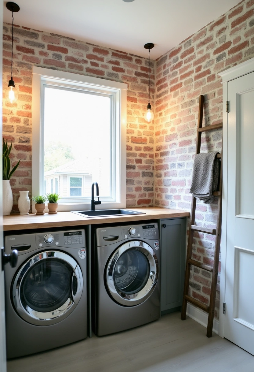 Transitional Laundry Room Ideas 5