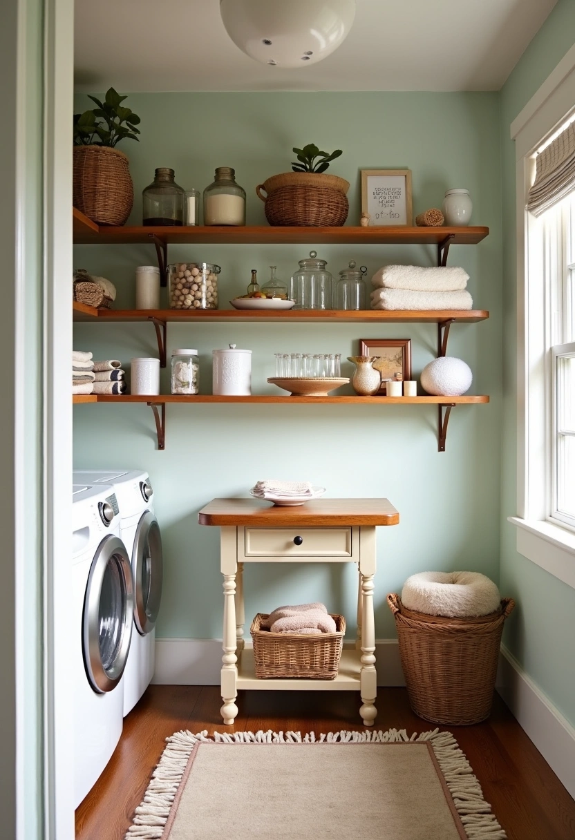 Transitional Laundry Room Ideas 6