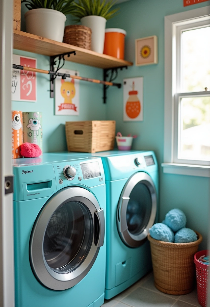 Very Small Laundry Room Ideas 19