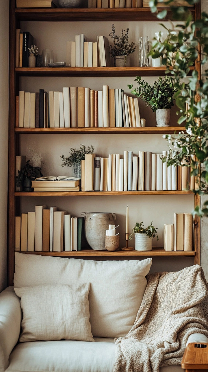 aesthetic bookshelf ideas 1