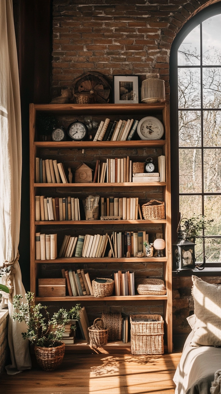 aesthetic bookshelf ideas 13