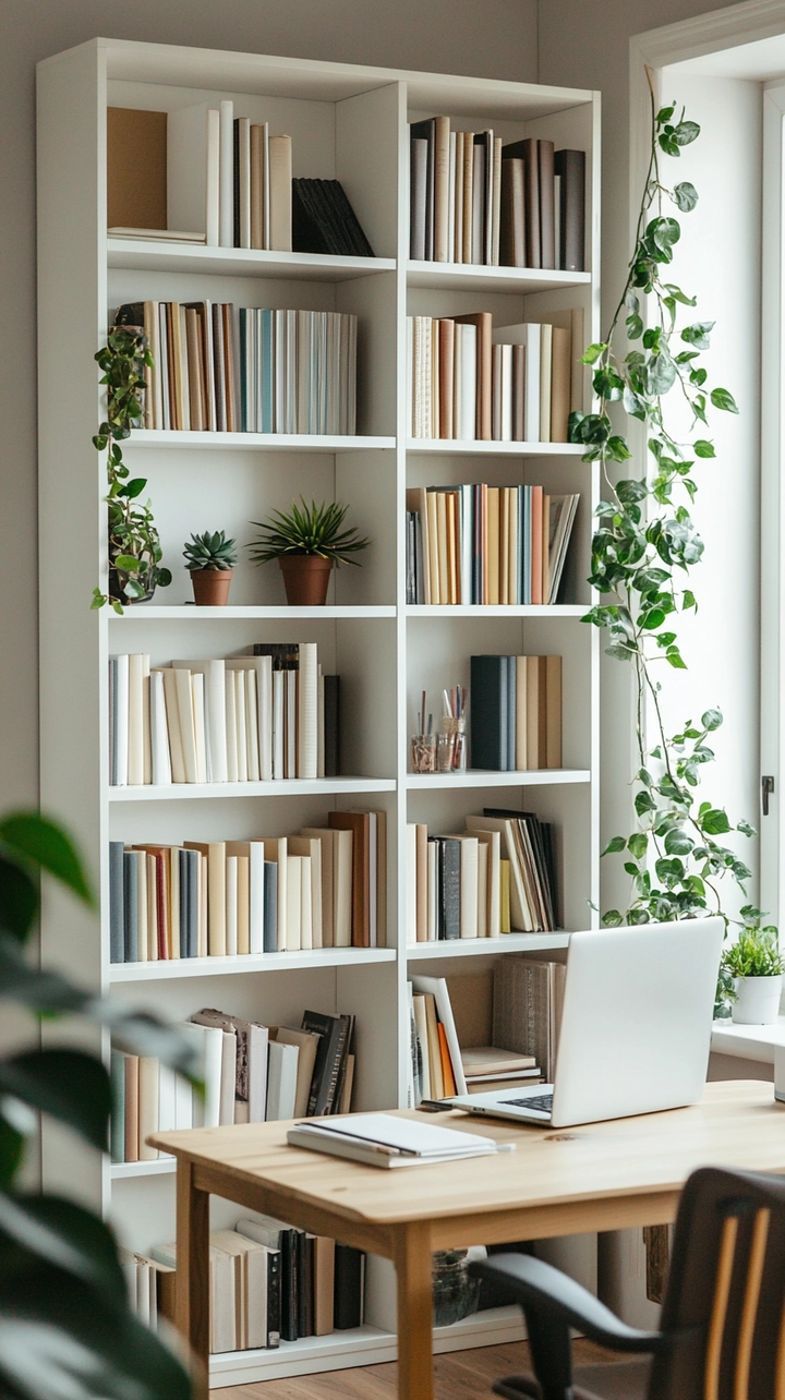 aesthetic bookshelf ideas 17