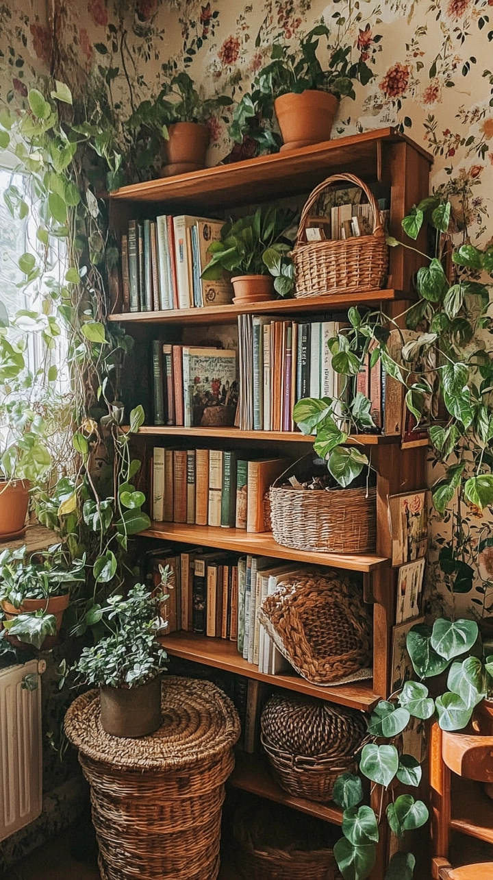 aesthetic bookshelf ideas 23