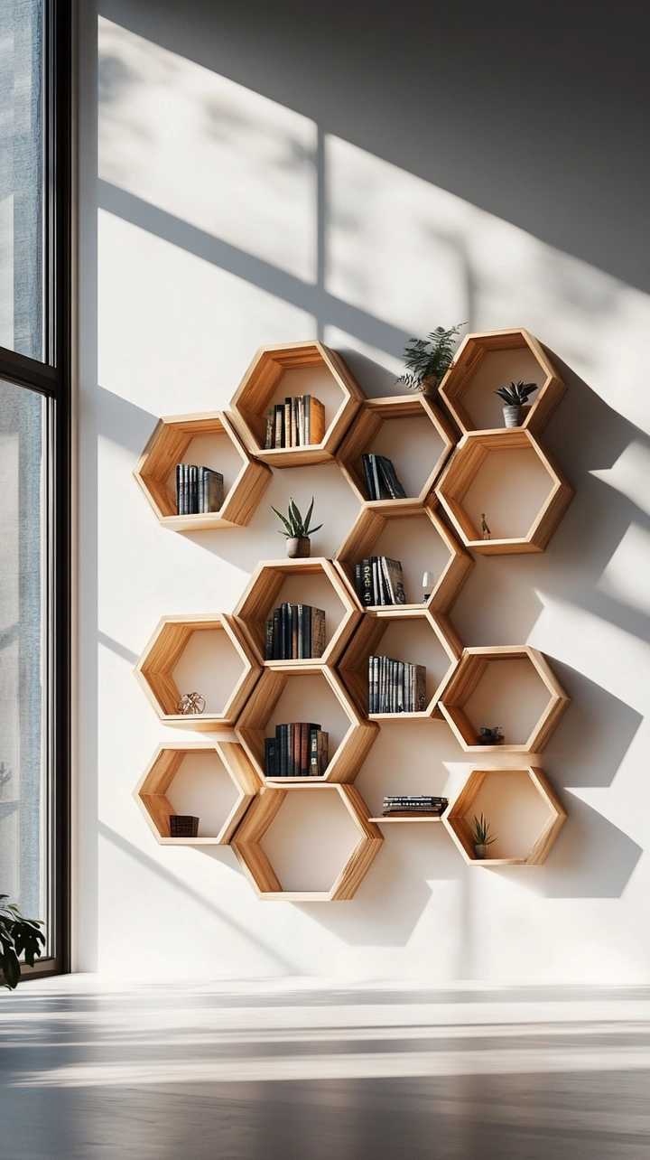 aesthetic bookshelf ideas 46