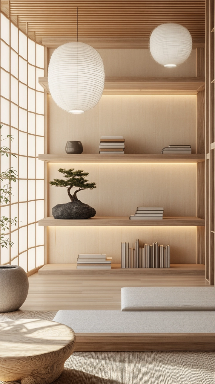 aesthetic bookshelf ideas 54