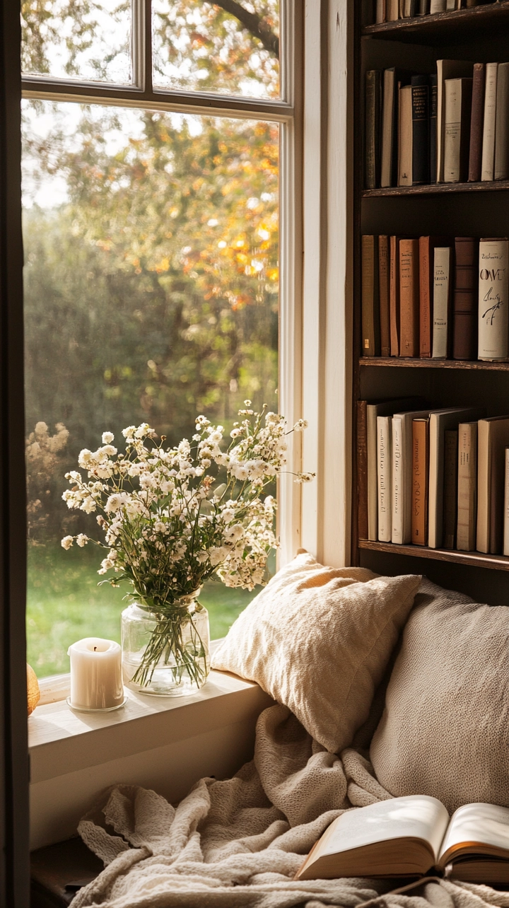 aesthetic bookshelf ideas 59