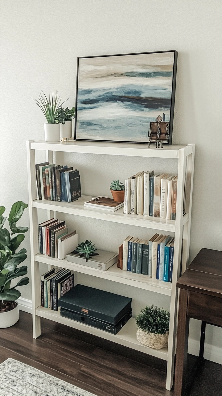 aesthetic bookshelf ideas 61