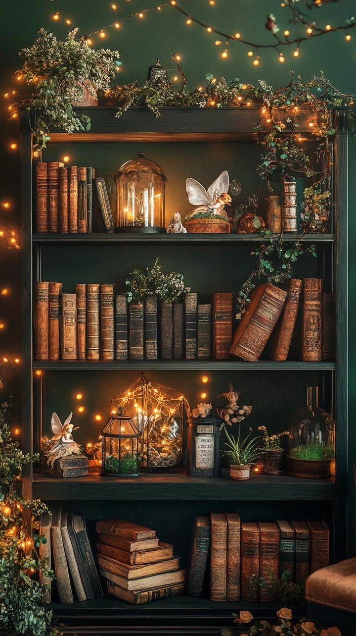 aesthetic bookshelf ideas 70