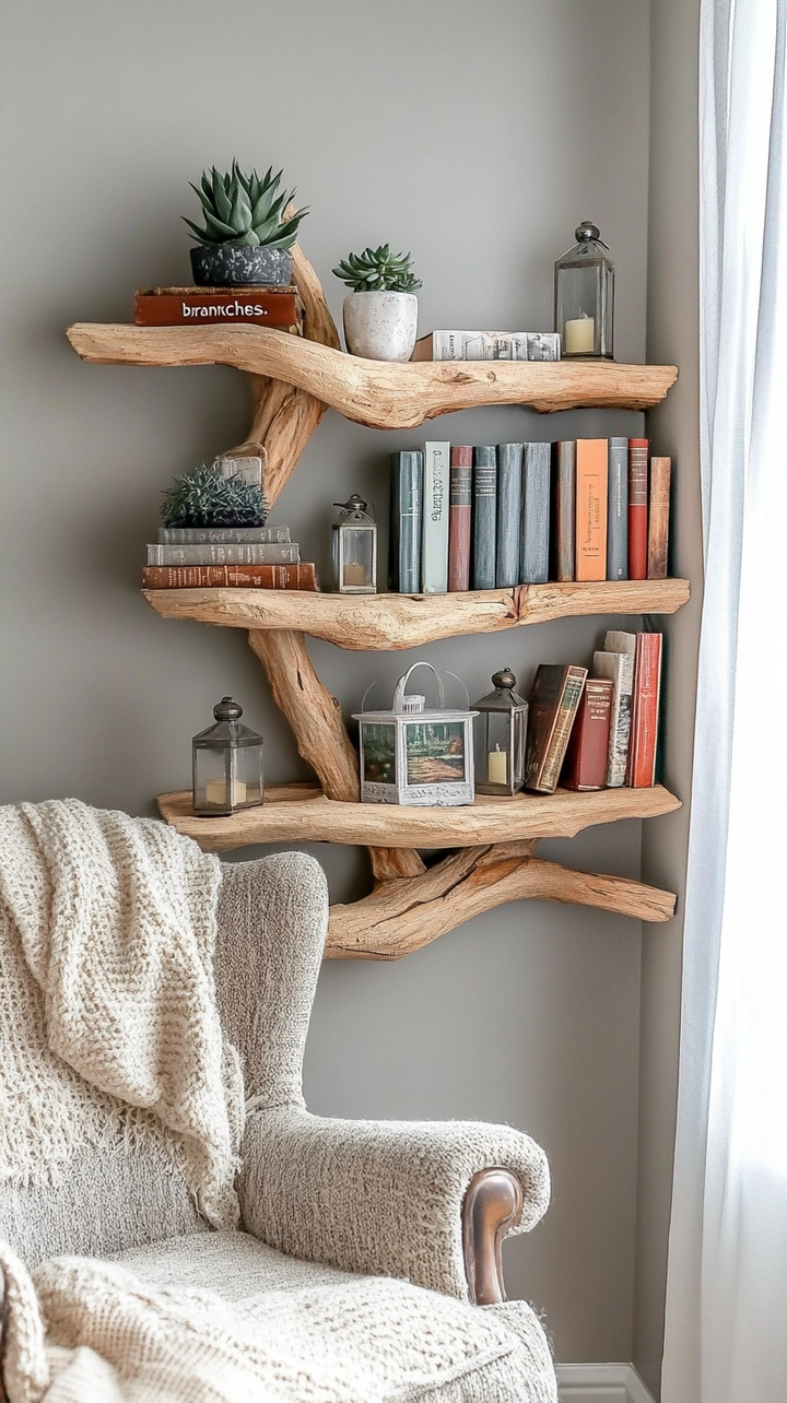 aesthetic bookshelf ideas 77