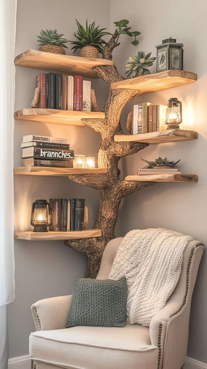 aesthetic bookshelf ideas 78