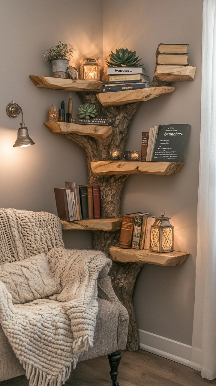 aesthetic bookshelf ideas 79