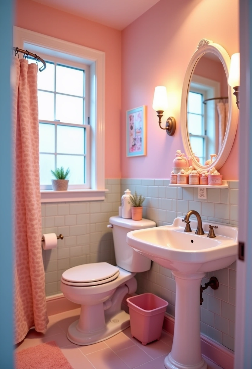 aesthetic girly bathroom ideas 17