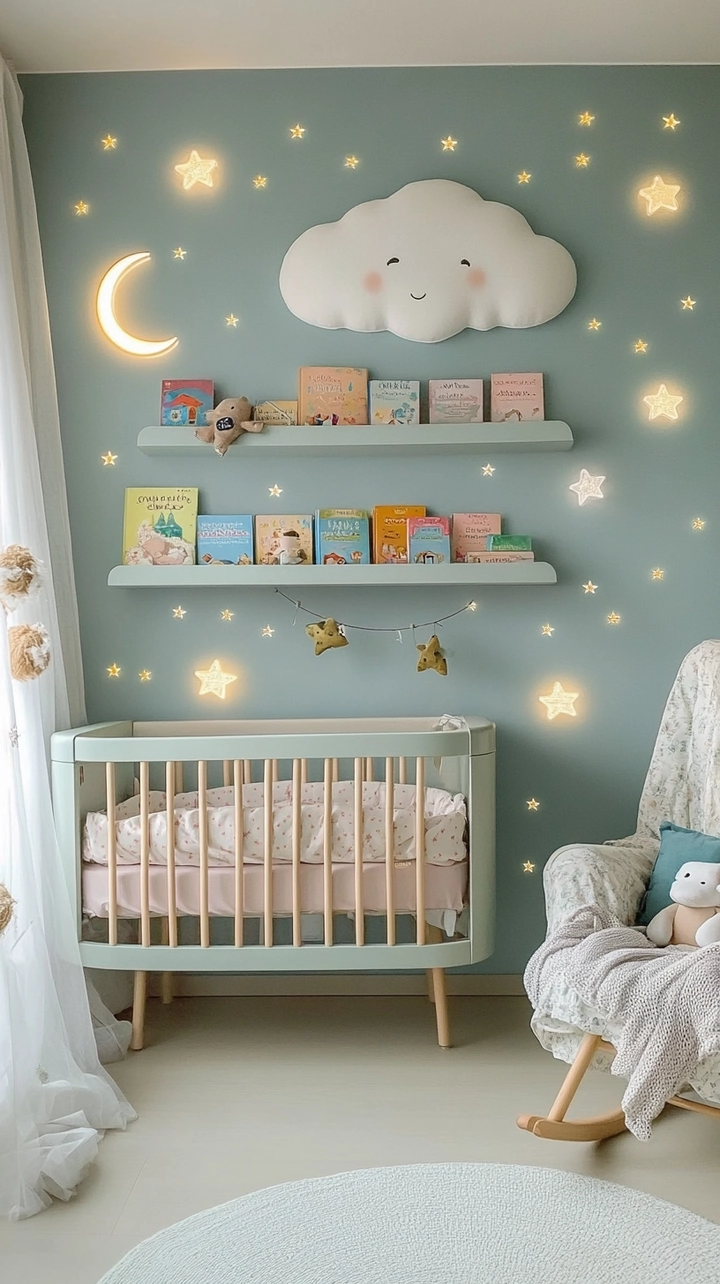 baby room bookshelf ideas 12