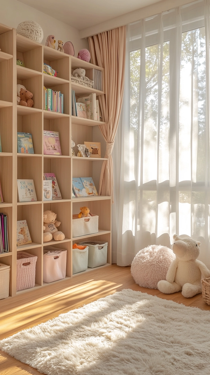 baby room bookshelf ideas 2