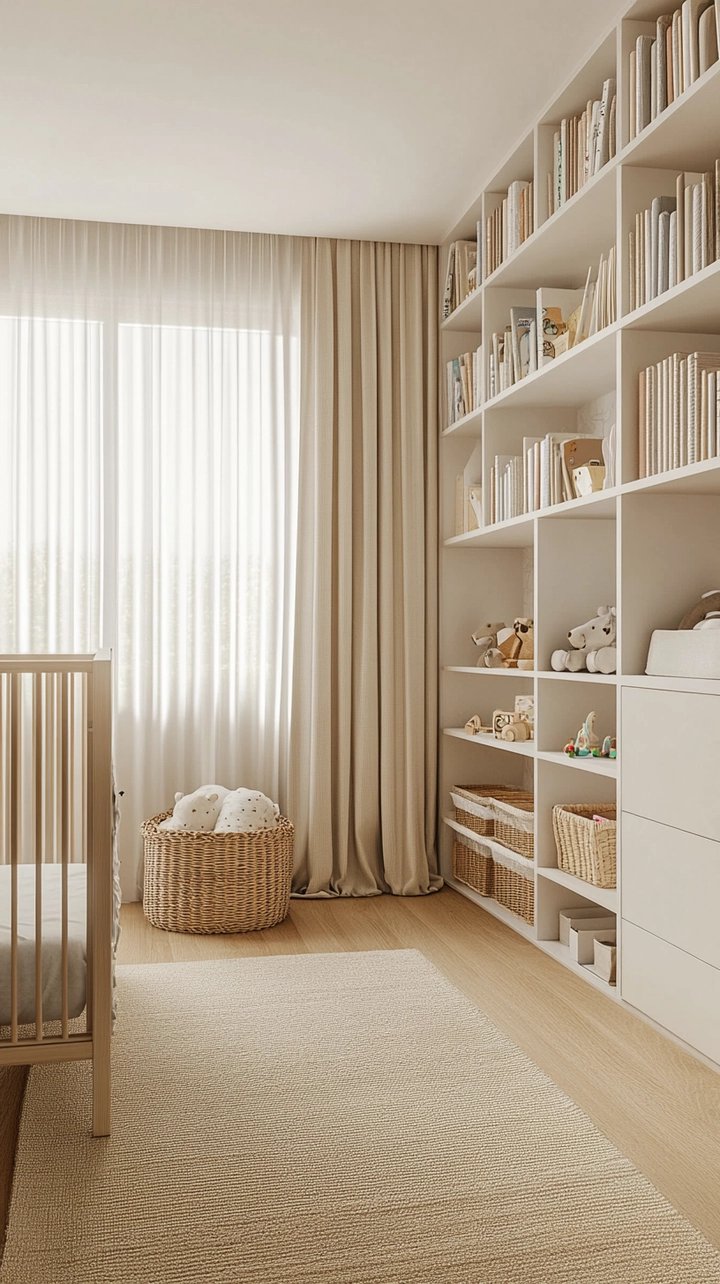 baby room bookshelf ideas 21