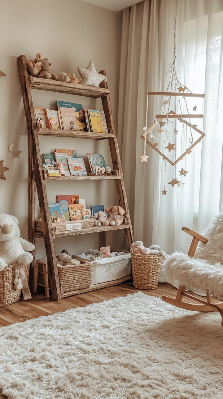 baby room bookshelf ideas 28