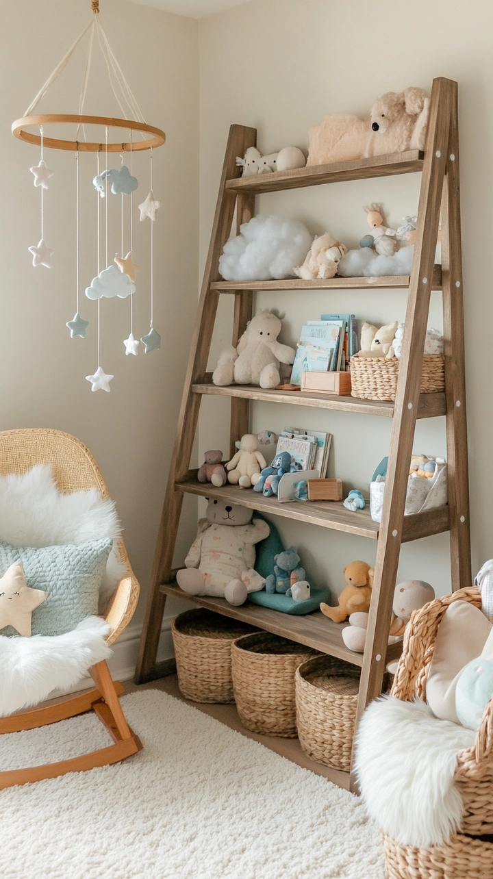 baby room bookshelf ideas 31