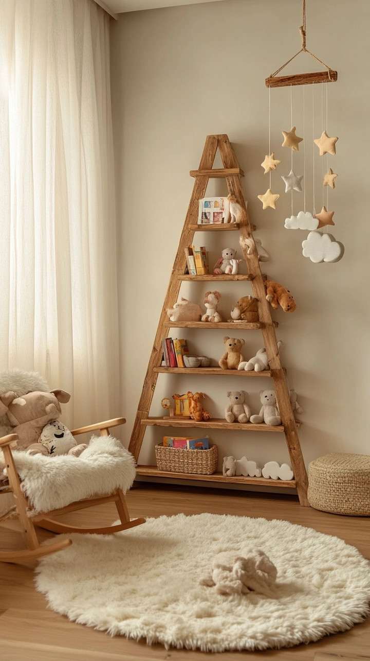 baby room bookshelf ideas 33