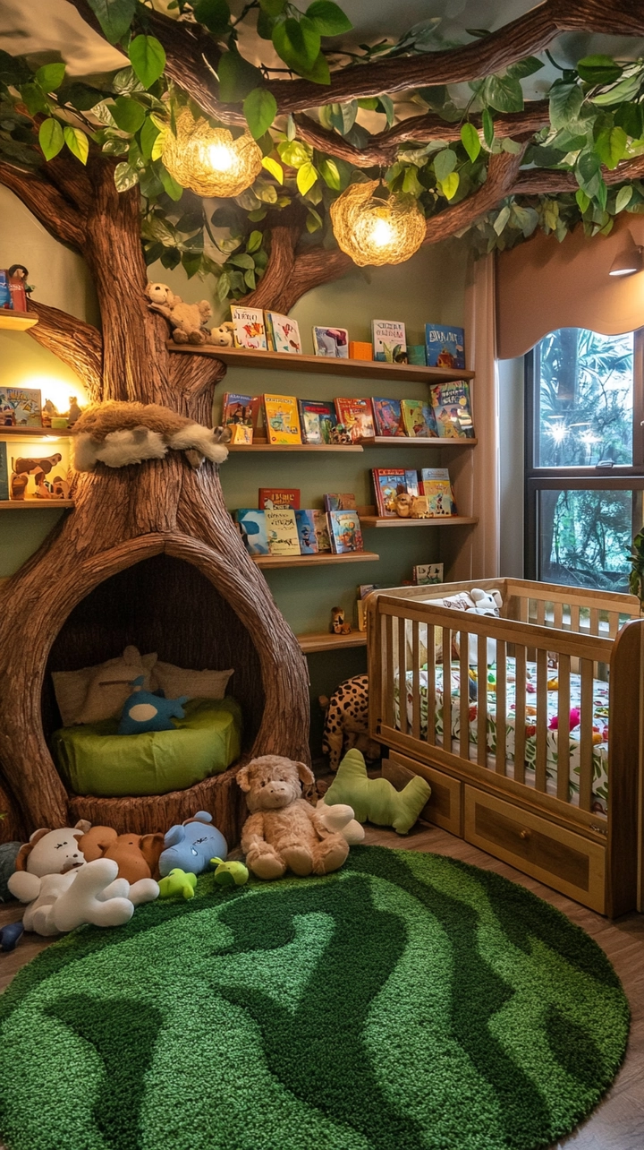 baby room bookshelf ideas 36