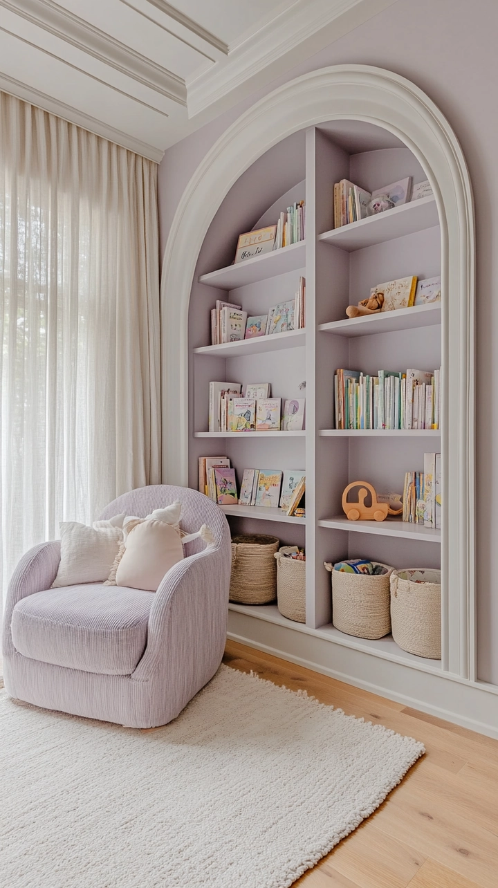 baby room bookshelf ideas 42