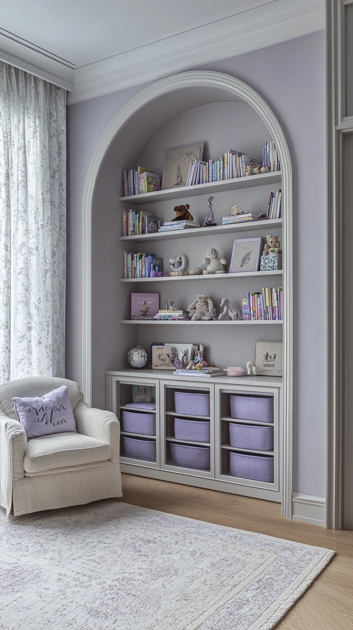 baby room bookshelf ideas 43