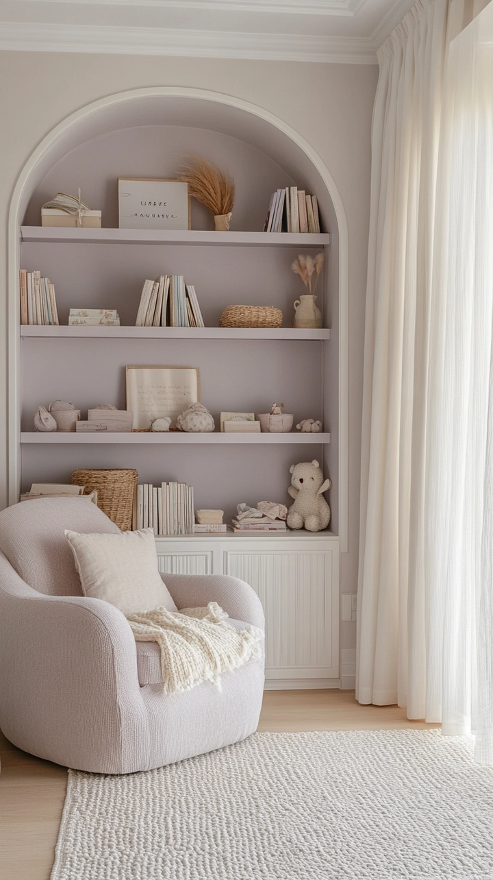 baby room bookshelf ideas 44