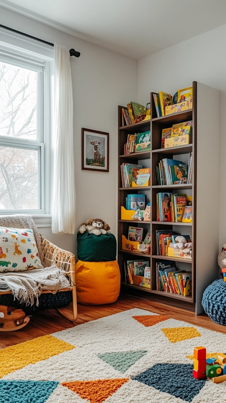 baby room bookshelf ideas 46