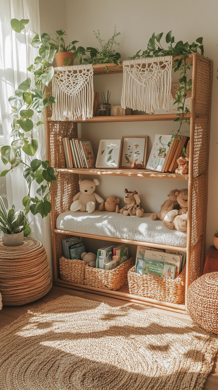 baby room bookshelf ideas 60