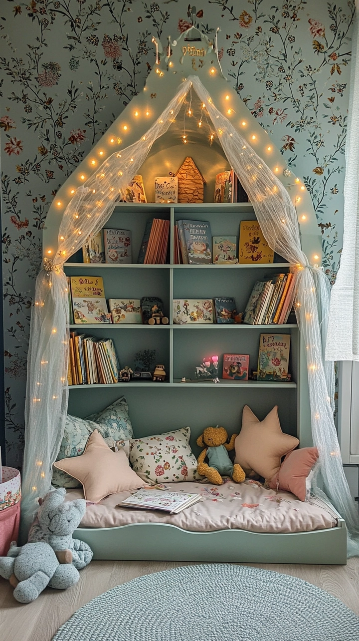 baby room bookshelf ideas 62