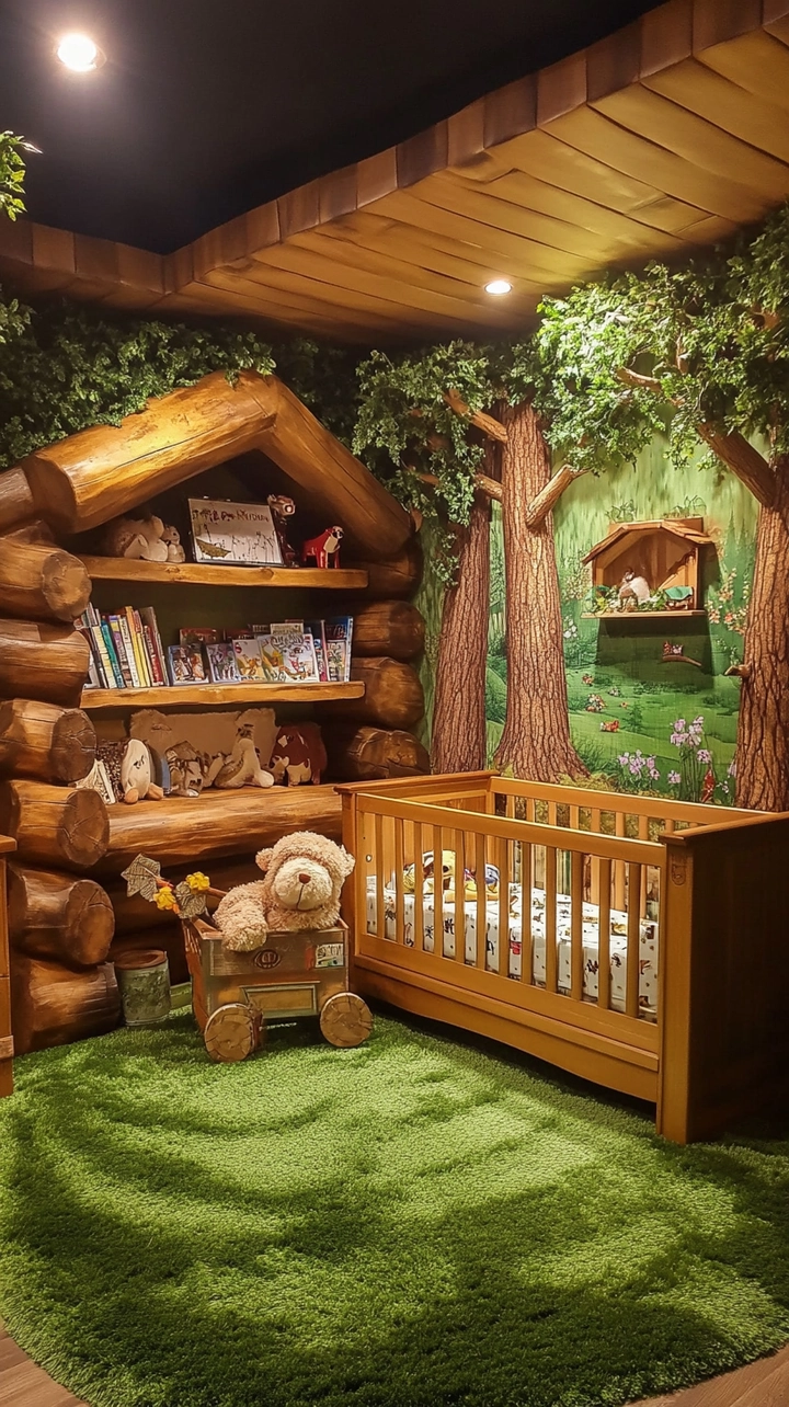 baby room bookshelf ideas 69