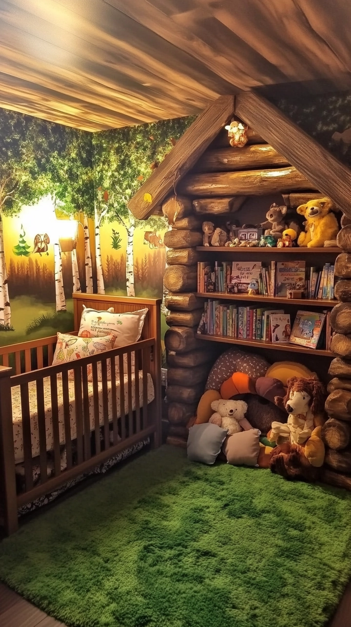 baby room bookshelf ideas 73