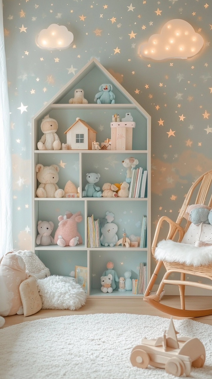 baby room bookshelf ideas 8