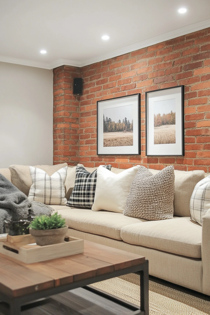 basement brick wall ideas 32