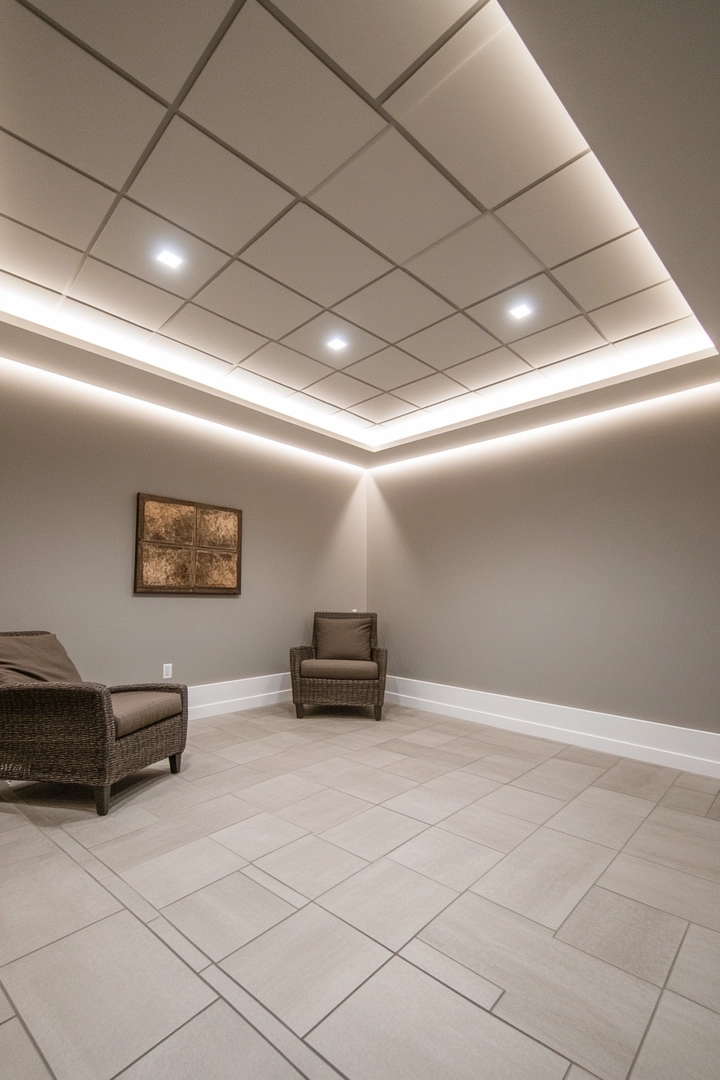 basement ceiling ideas 26