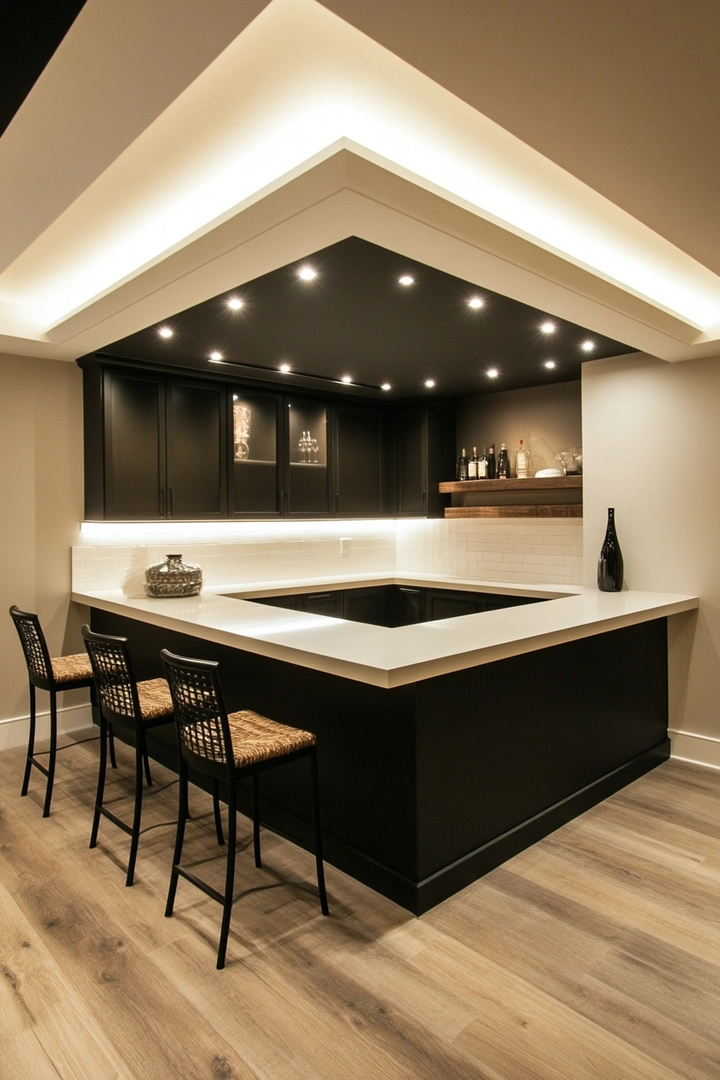 basement ceiling ideas 36