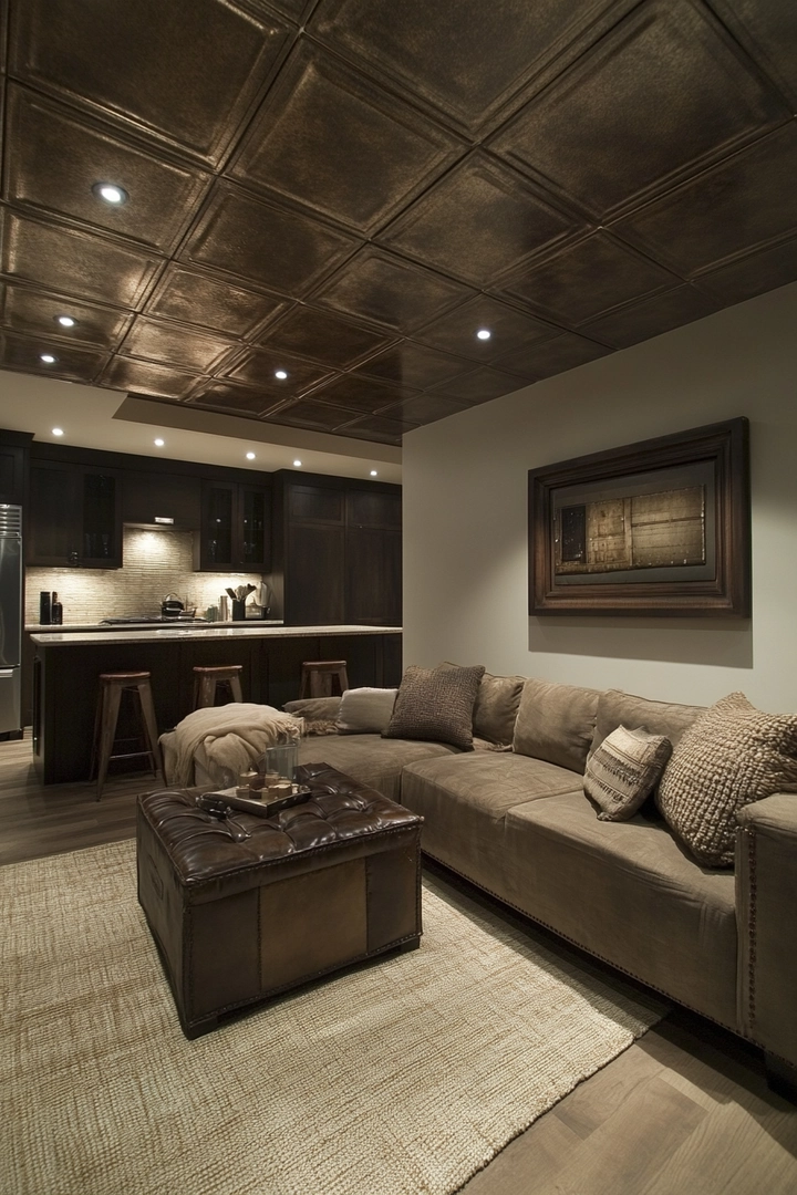 basement ceiling ideas 7