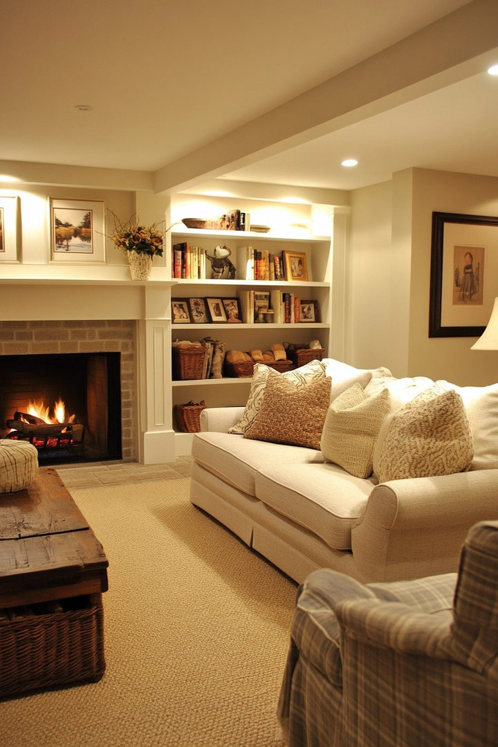 basement family room ideas 46