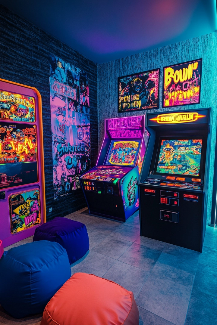 basement game room ideas 10