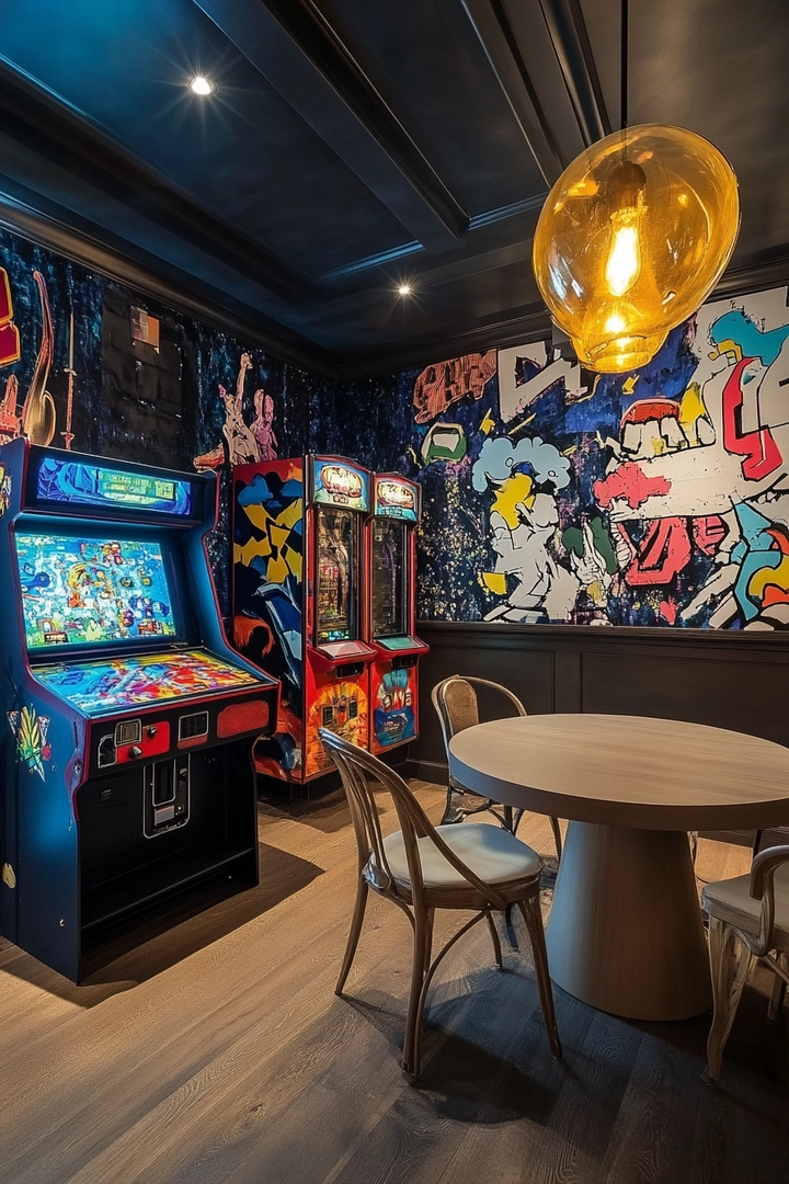 basement game room ideas 66