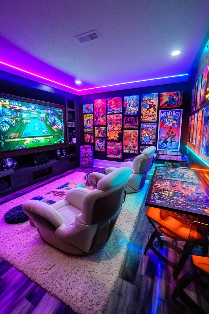 basement game room ideas 69