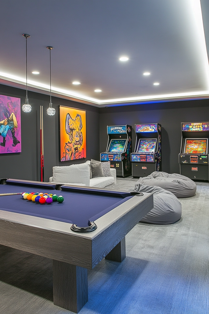 basement game room ideas 78