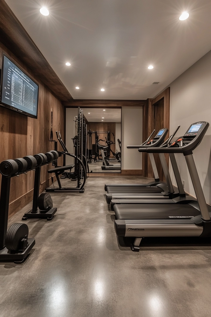 basement gym ideas 10