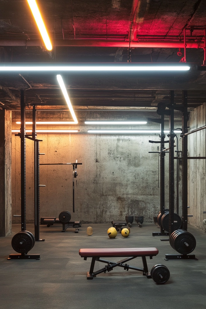 basement gym ideas 18