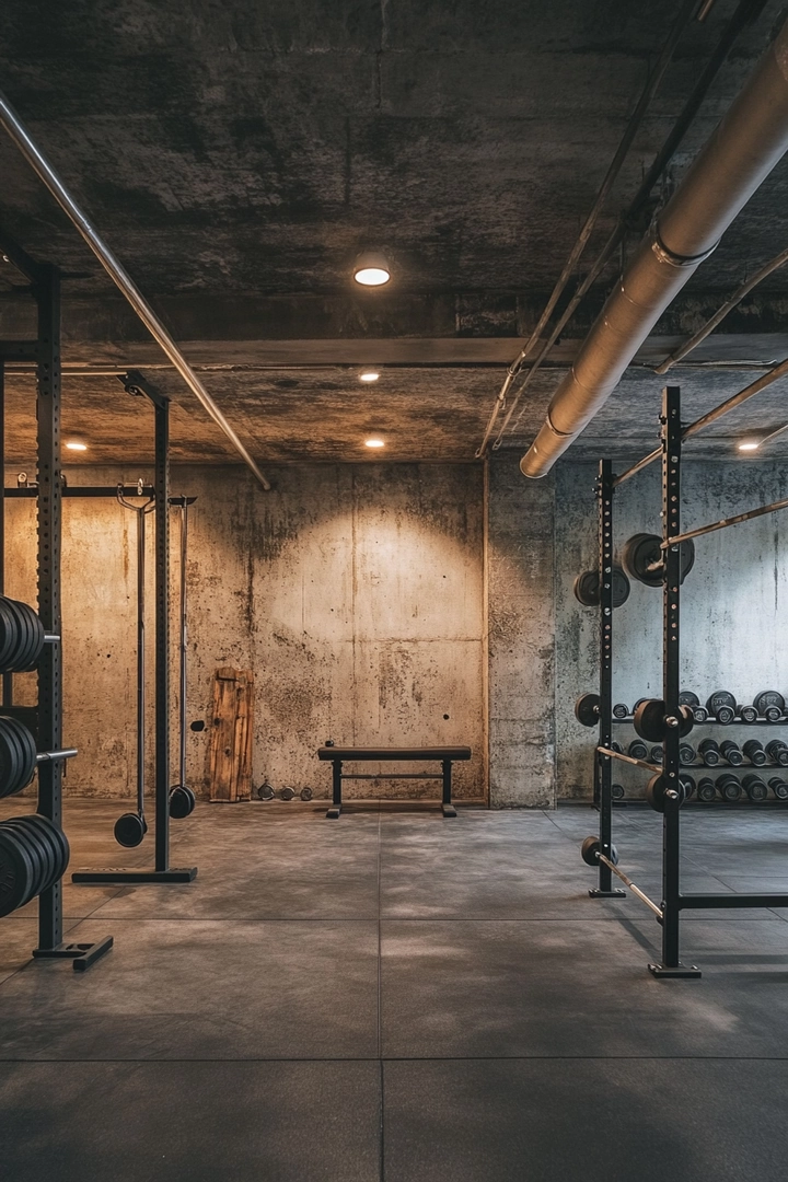 basement gym ideas 19