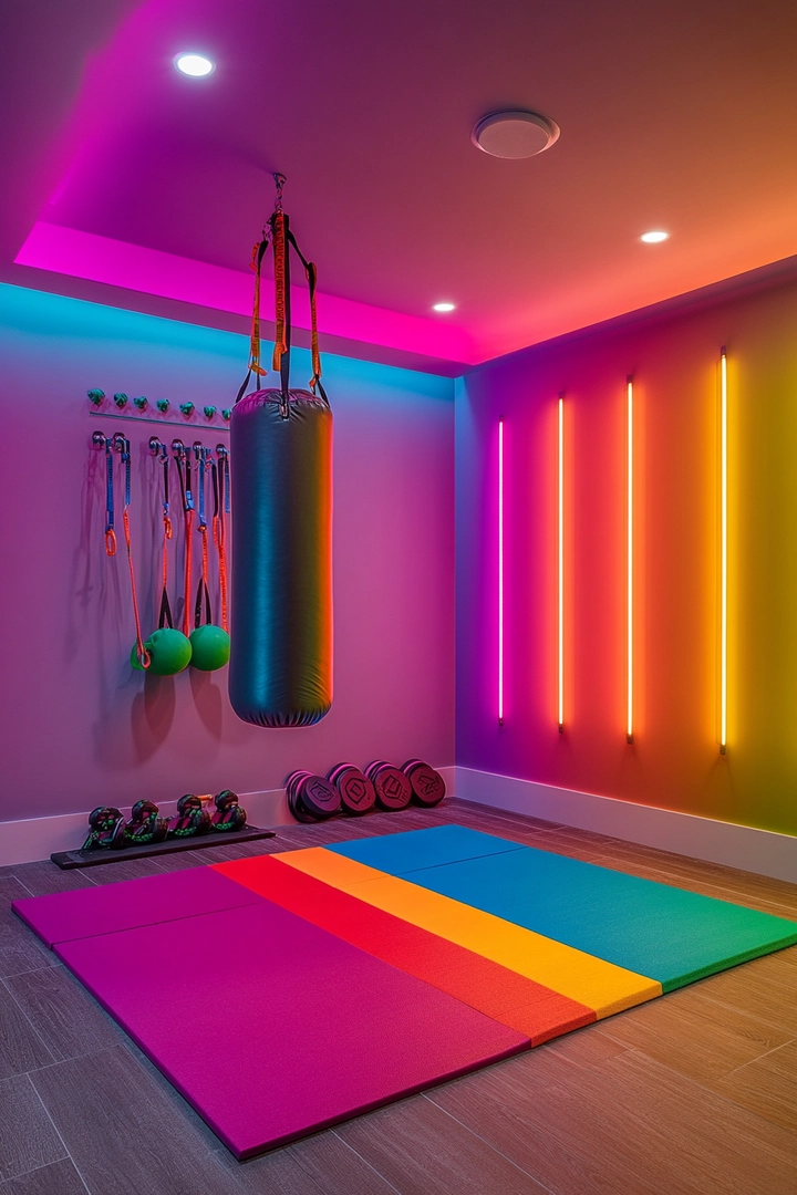 basement gym ideas 25