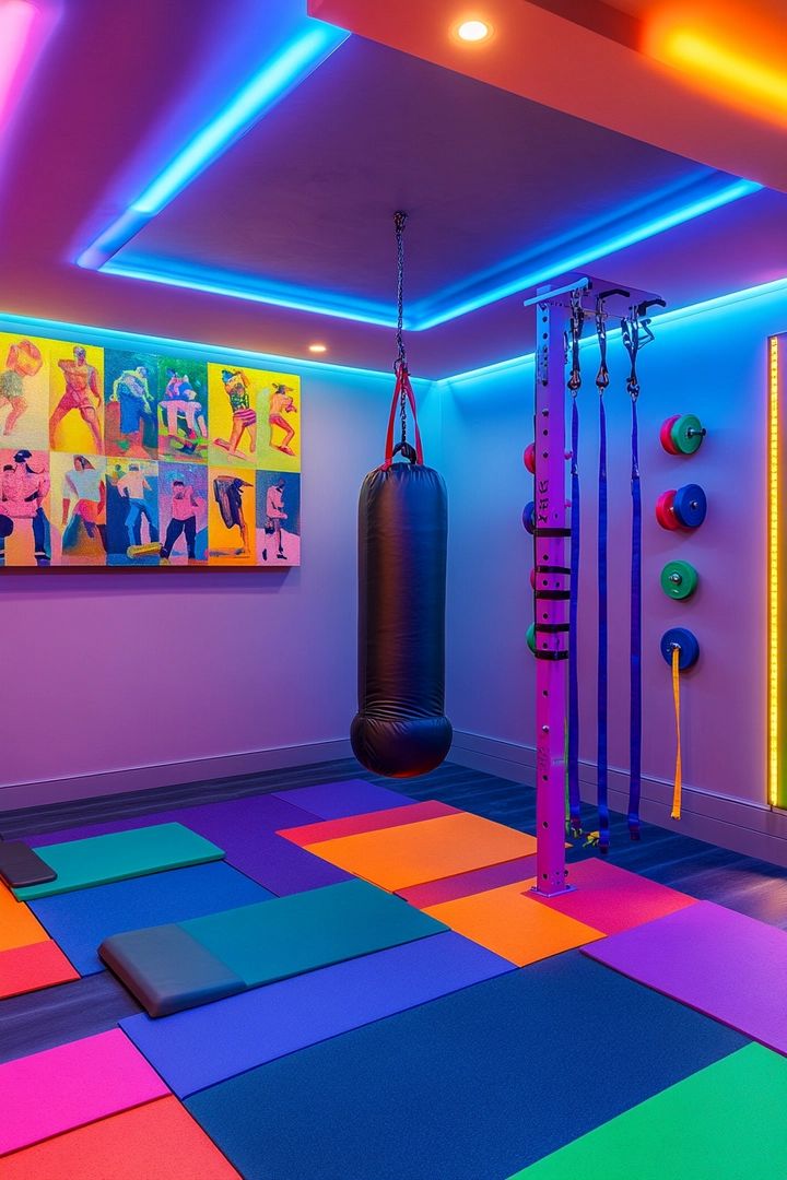 basement gym ideas 26