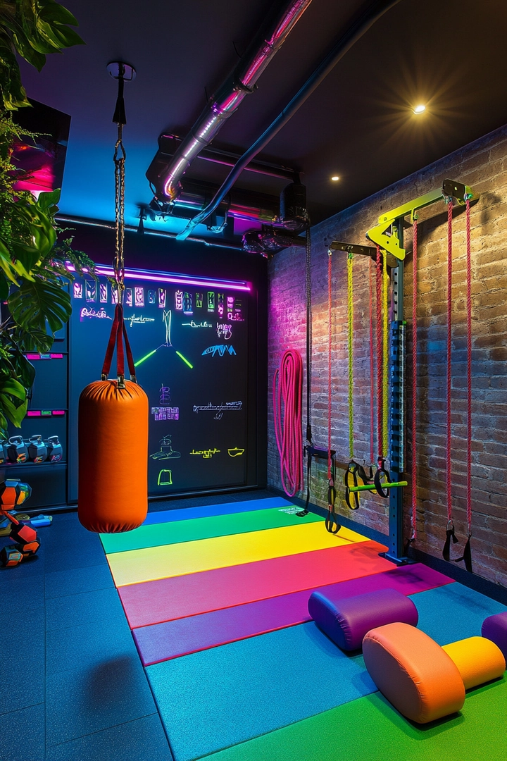 basement gym ideas 27