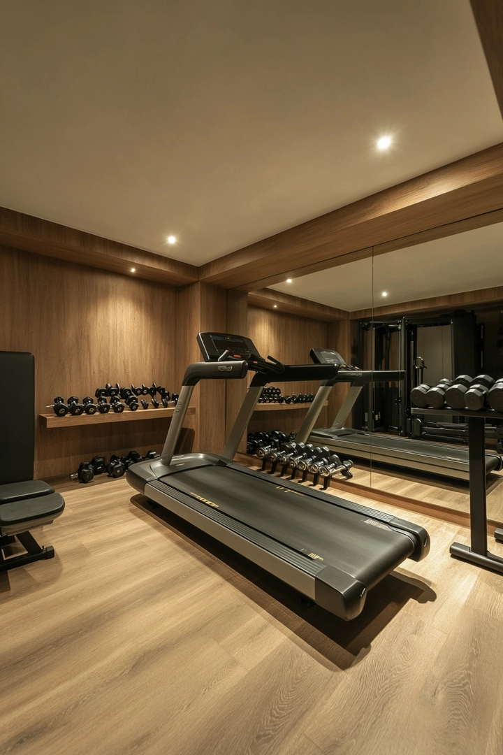 basement gym ideas 30