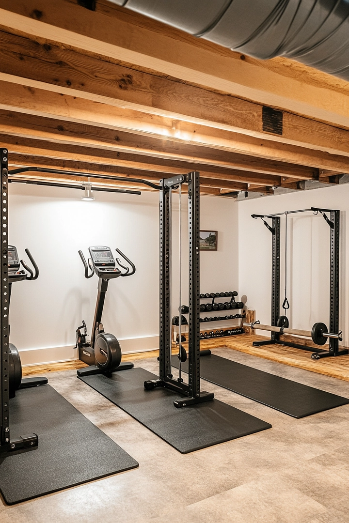 basement gym ideas 33